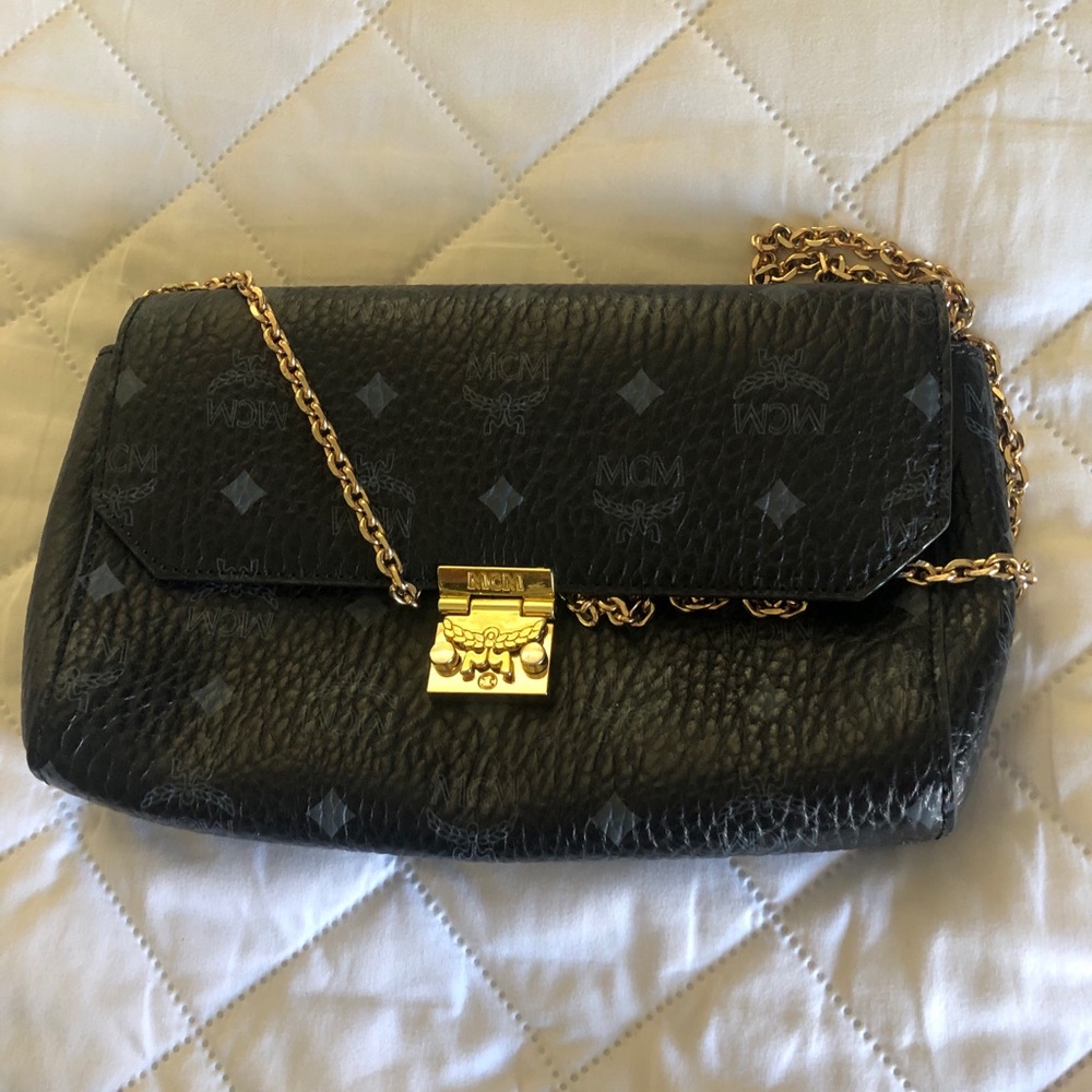 MCM Millie crossbody black bag